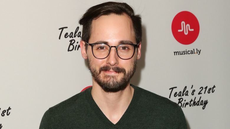 Jake Thomas with glasses