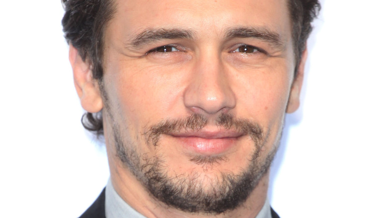 James Franco posing