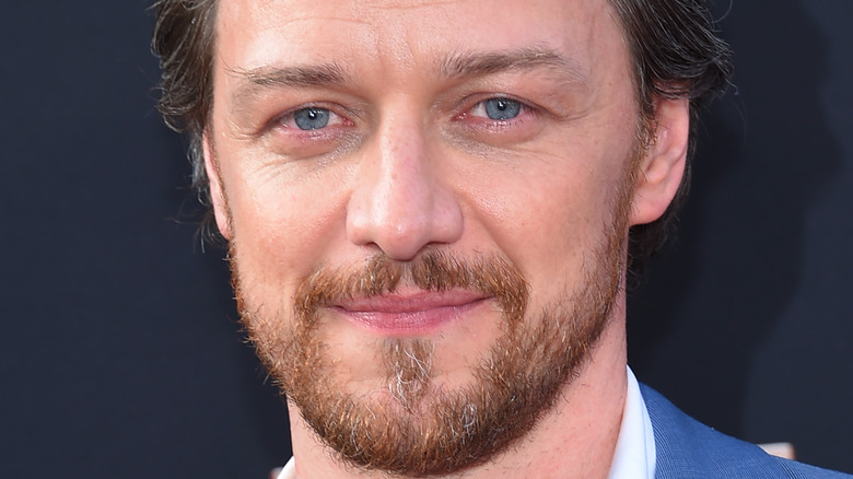 James McAvoy lightly smiling