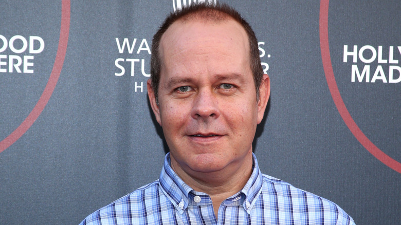 James Michael Tyler subtle smile