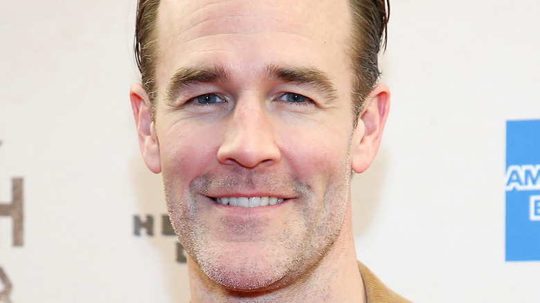 James Van Der Beek smiling