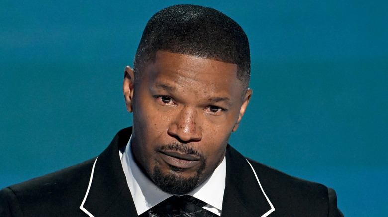 Jamie Foxx speaking