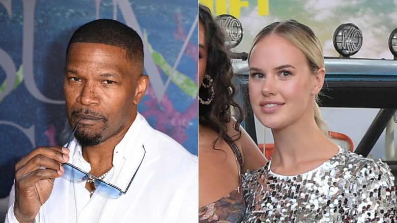 Jamie Foxx and Alyce Huckstepp