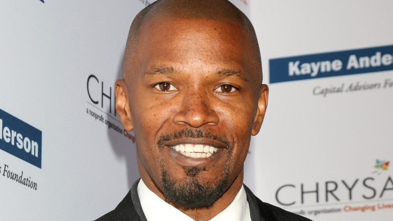 Jamie Foxx smiling