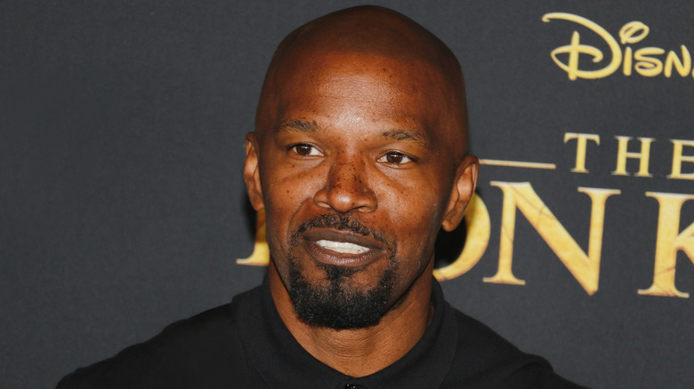 Jamie Foxx cropped hair goatee