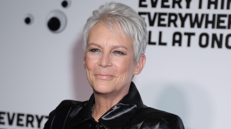 Jamie Lee Curtis red carpet 