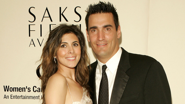 Jamie Lynn Sigler and AJ Discala posing together