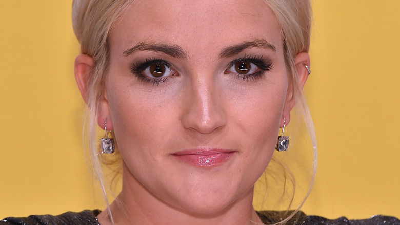 Jamie Lynn Spears not smiling