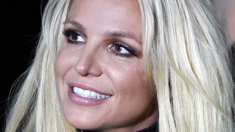 Britney Spears smiling