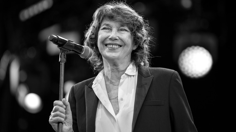 Jane Birkin microphone