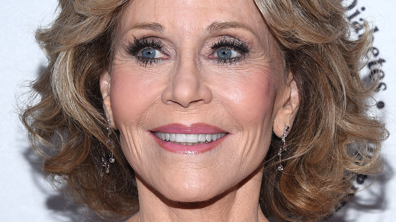 Jane Fonda smiling