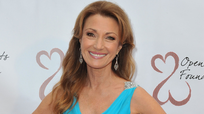 Jane Seymour posing at an event in 2013.