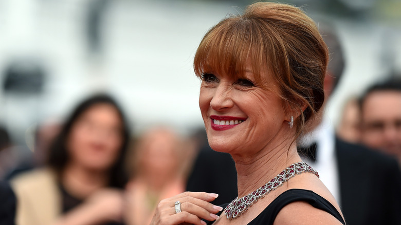 Jane Seymour on the red carpet at the Cannes Film Festival.