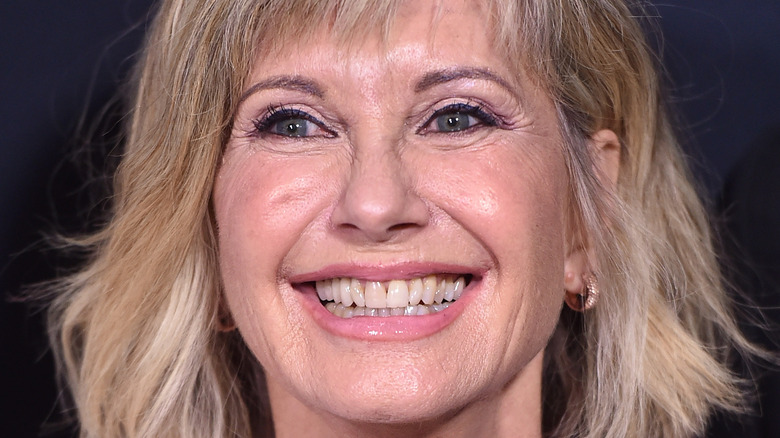 Olivia Newton-John smiling