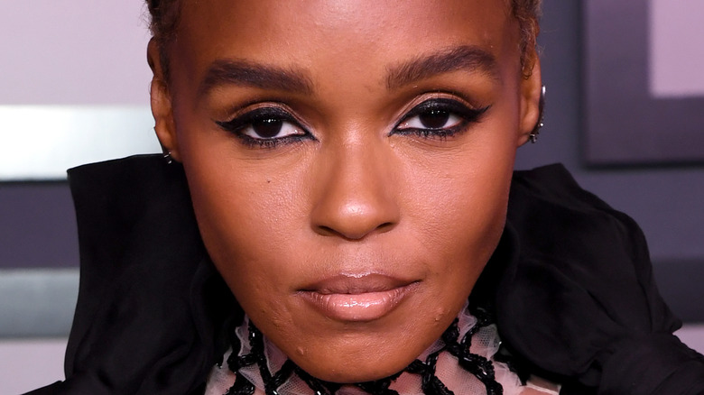 Janelle Monáe posing