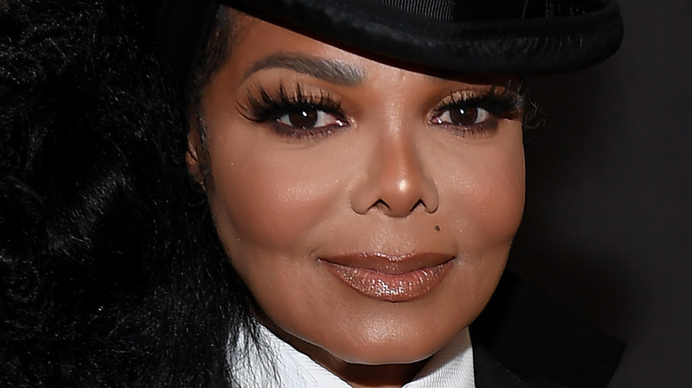 Janet Jackson smiling