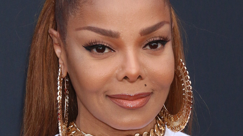 Janet Jackson smiling