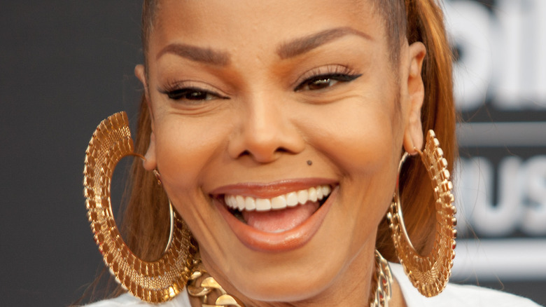 Janet Jackson laughing