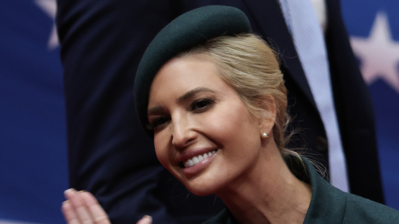 Ivanka Trump waving