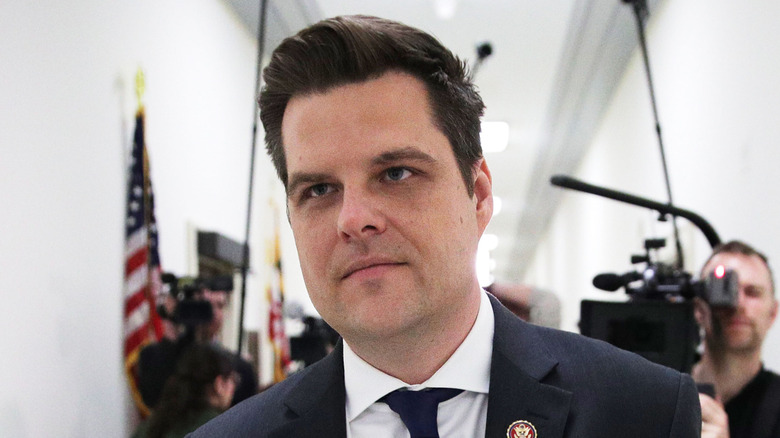 Matt Gaetz at Michael Cohen's hearing.