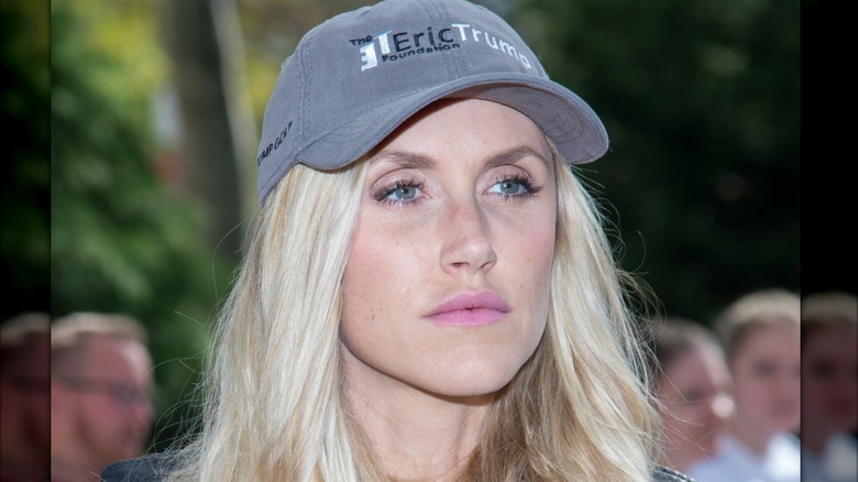 Lara Trump in a baseball hat