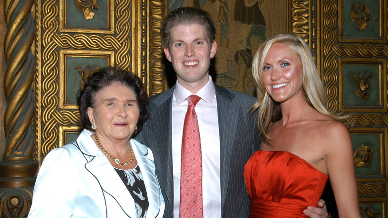 Lara Trump and Eric Trump thanksgiving 2008