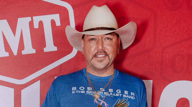 Jason Aldean smiling