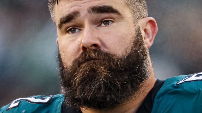 Jason Kelce serious 