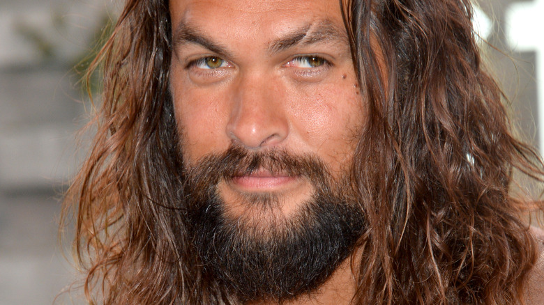 Jason Momoa red carpet 