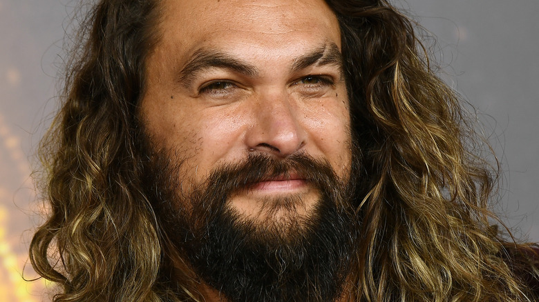 Jason Momoa smiling