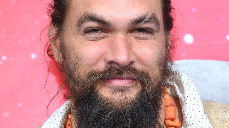 Jason Momoa smiling