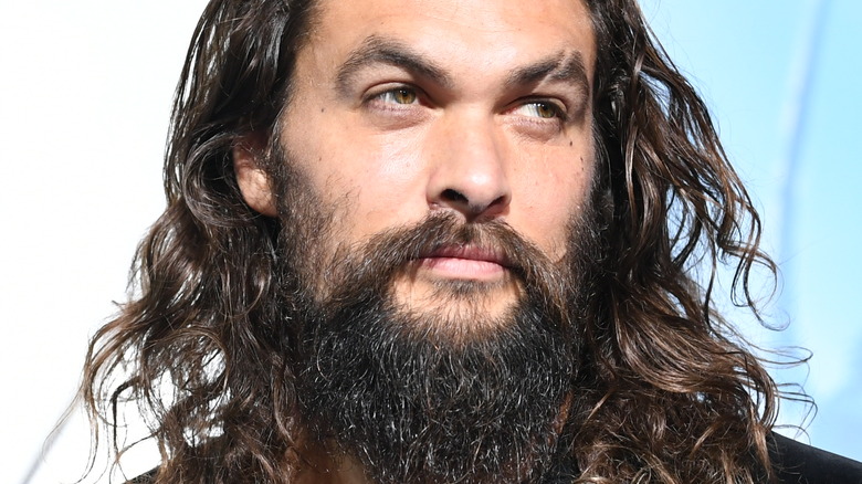 Jason Momoa posing