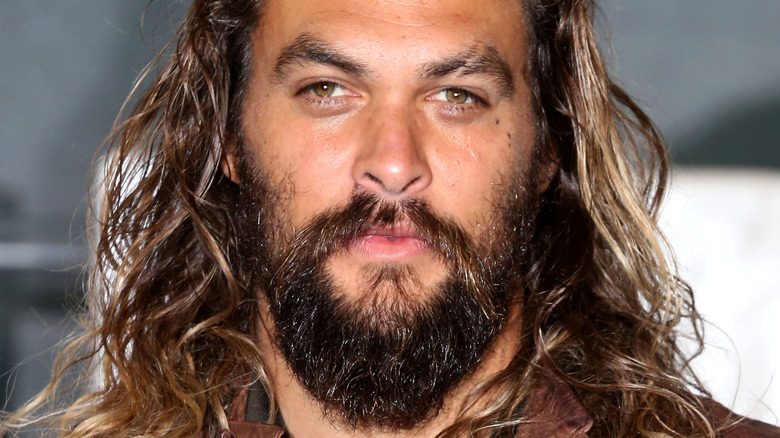 Jason Momoa smiling