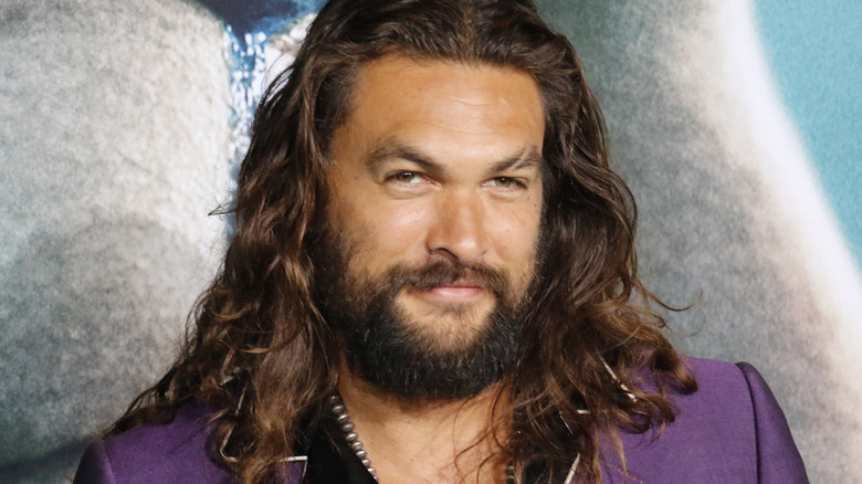 Jason Momoa subtle smile
