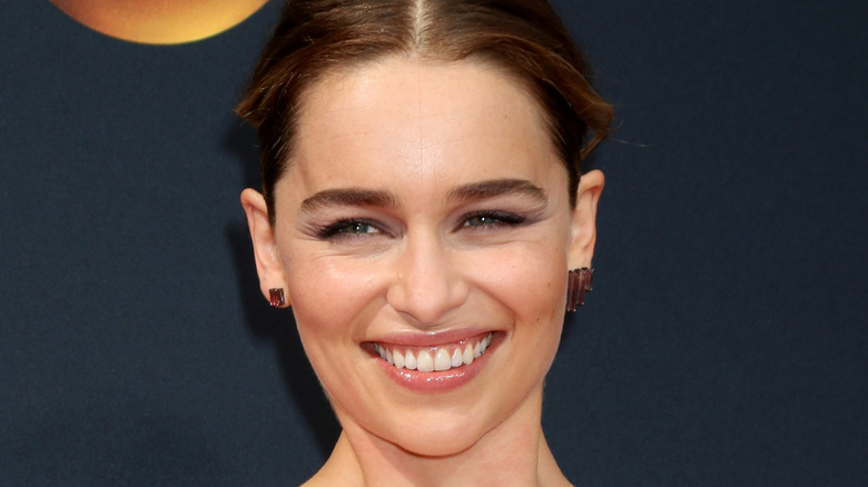 Emilia Clarke smiling