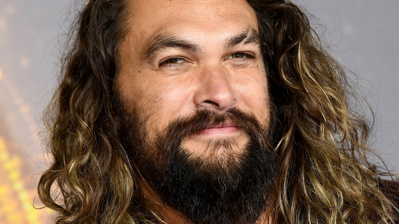 Jason Momoa smiling