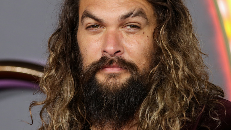 Jason Momoa posing