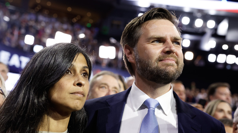 JD and Usha Vance at the 2024 Republican National Convention