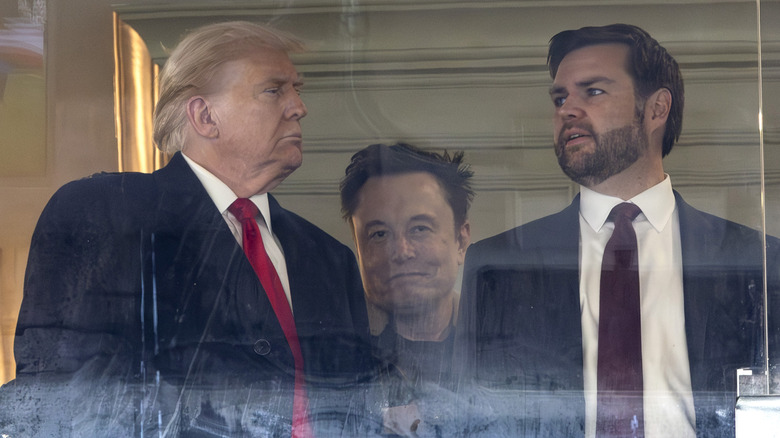 Donald Trump Elon Musk and JD Vance