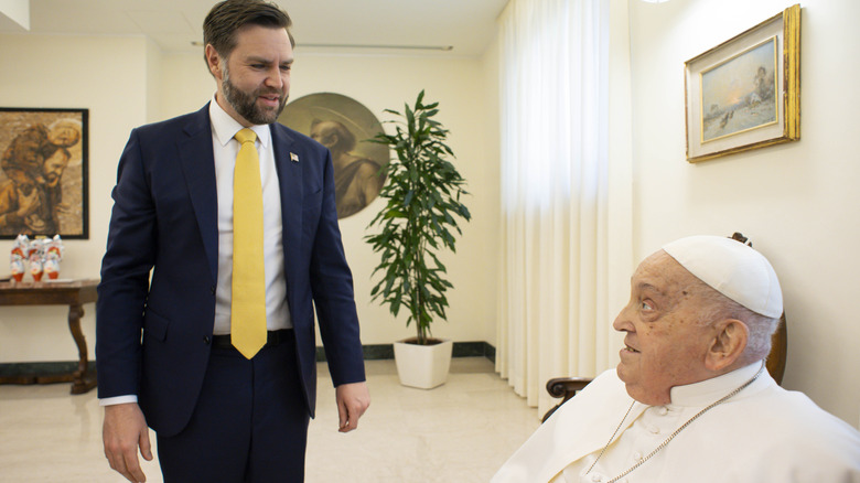 JD Vance meets with Pope Francis