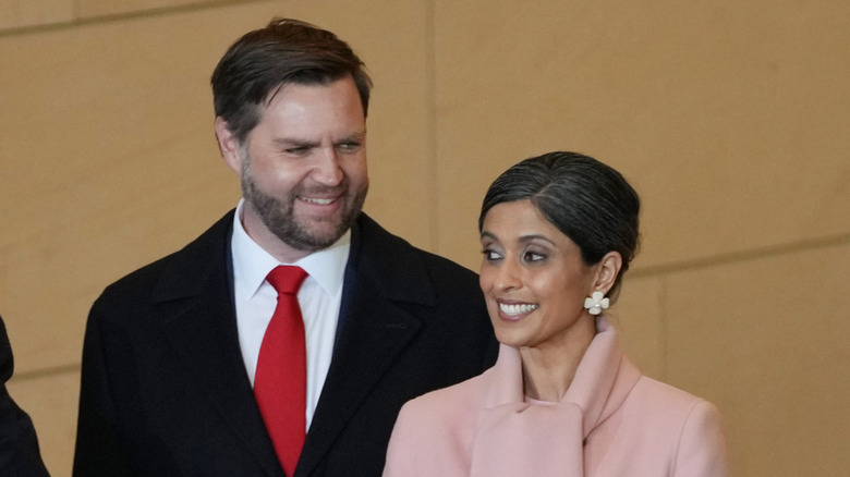 JD Vance and Usha Vance at the inauguration