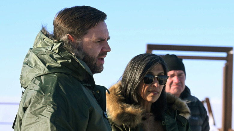 JD and Usha Vance visiting Greenland
