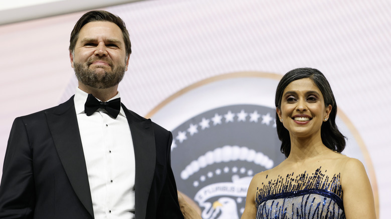 JD and Usha Vance at the Commander-in-Chief Ball on January 20, 2025