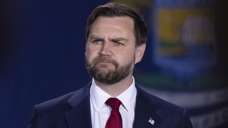 JD Vance addressing an audience.