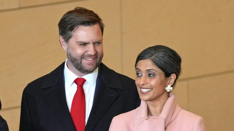 usha vance and jd vance smiling