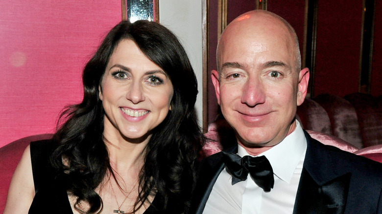 MacKenzie Scott and Jeff Bezos at 2017 event