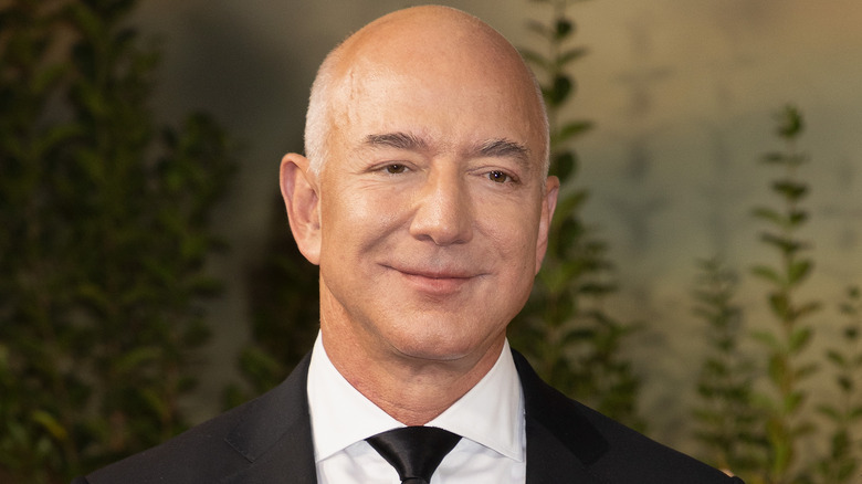 Jeff Bezos, smiling