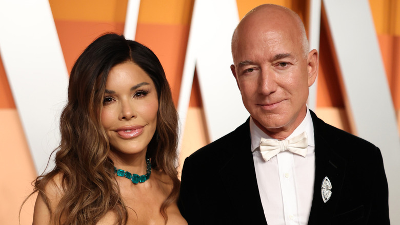 Lauren Sanchez Bezos Jeff Bezos red carpet
