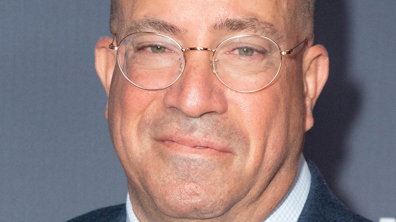 Jeff Zucker smiles on the red carpet