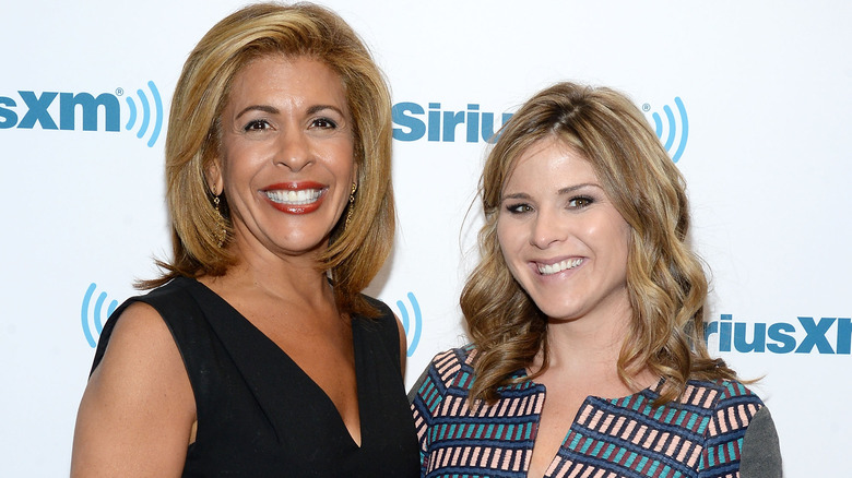 Hoda Kotb Jenna Bush Hager red carpet